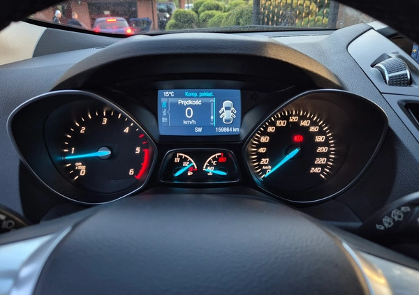 Ford Kuga cena 52900 przebieg: 159000, rok produkcji 2014 z Szczucin małe 562
